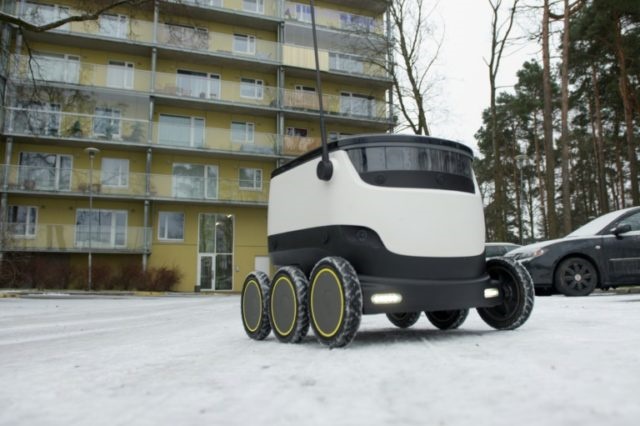 اخبار,اخبار علمی وآموزشی,تحویل غذا به مشتریان با استفاده از ربات در استونی