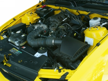 2007 Ford Mustang V6 Premium Coupe Engine Compartment