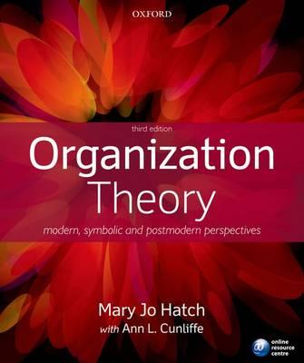 کتاب تئوری سازمان ماری جو هچ سال 2013 به زبان انگلیسی