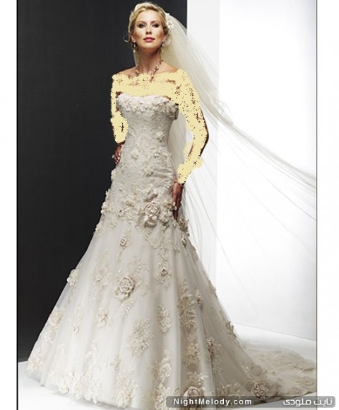 Lace Wedding Dresses UK 480x579 جدیدترین مدل های لباس عروس۲۰۱۳