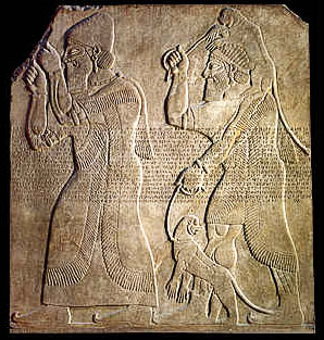 نقش برجسته آشوری/ خورساباد، قرن 10 قبل از میلاد