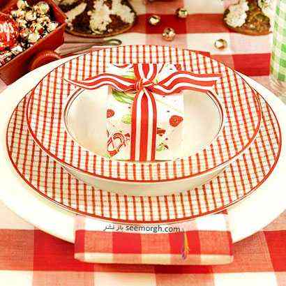 برای میز شام کریسمس تان دستمال سفره تان را اینگونه تزئین کنید - آکا