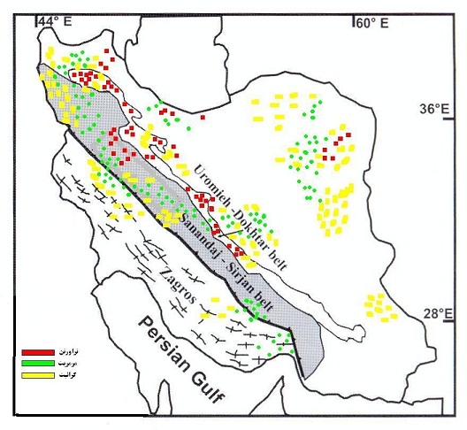 منابع  و معادن سنگ تزئيني در ايران