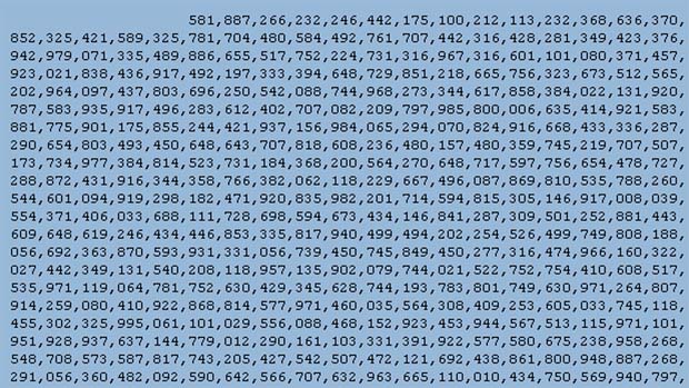کشف طولانی ترین عدداول جهان