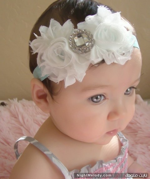 Baby headband by Tabitha.AnnMariee 480x572 مدل های هدبند کودکان و نوزادی