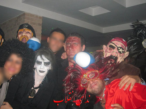 عکس های جنجالی پارتی هالووین در تهران