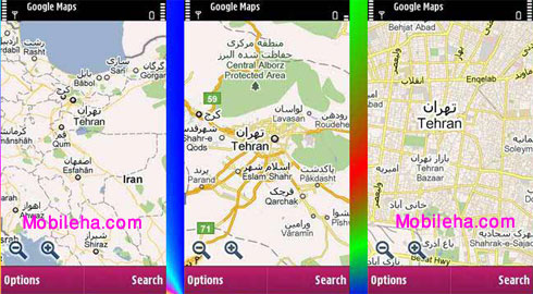 موقعیت یابی توسط نقشه های گوگل به صورت آفلاین توسط Google Maps v4.1.1