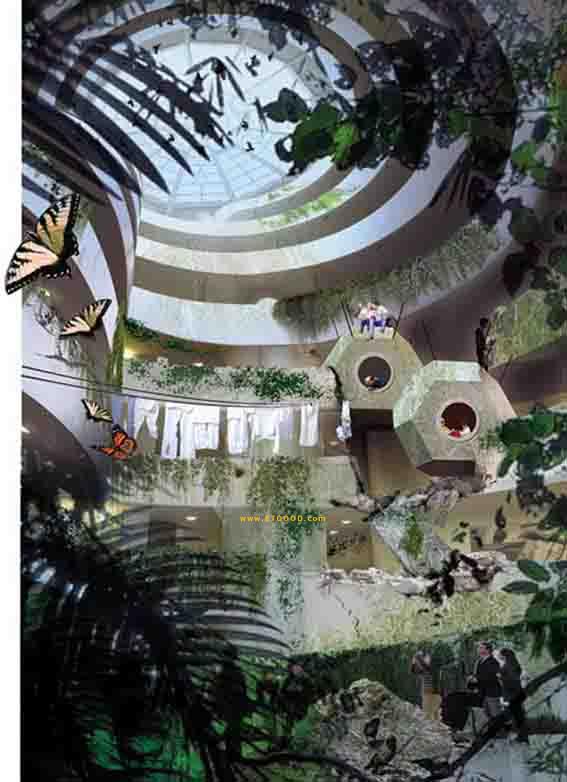 نگاهی به وُید موزه گوگنهایم : طرحهای پیشنهادی سازگار با طبیعت