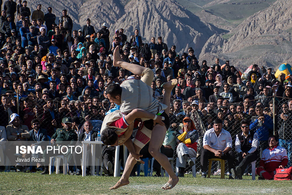 اخبار,عکس خبری,مسابقات کشتی با چوخه - روستای رهورد قوچان