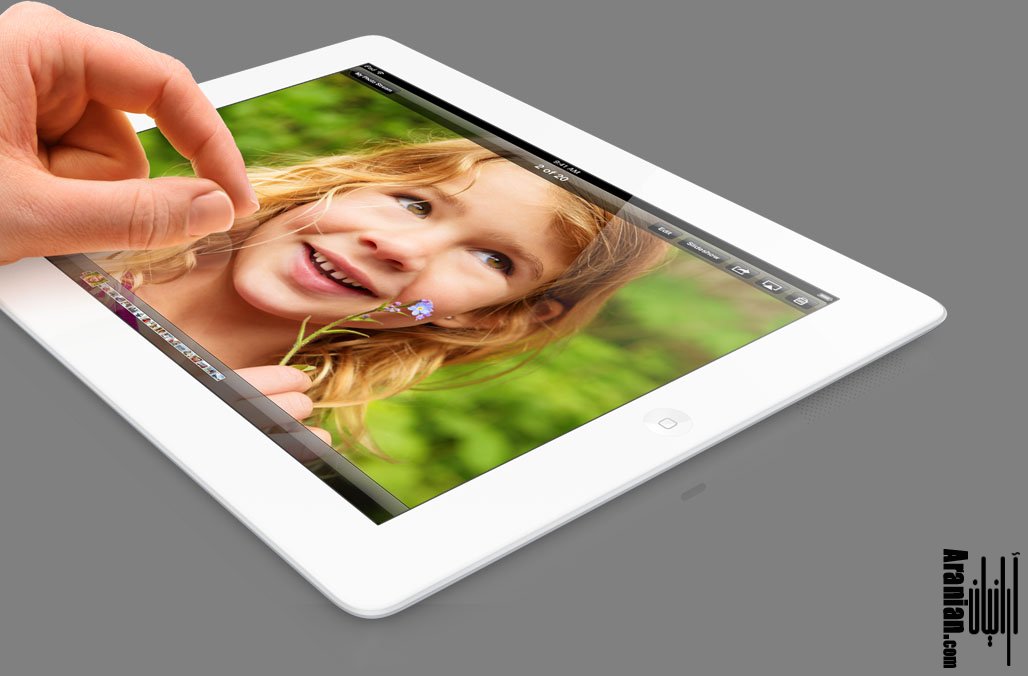 مشخصات iPad با صفحه نمایش Retina