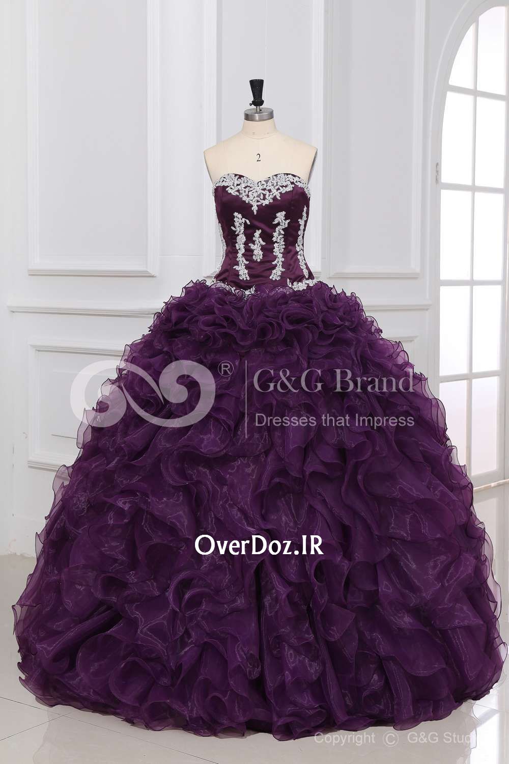 Hotnaz com   228c55f91896840b73cbfd0ce8665d71 لباس عروس رنگی سری1