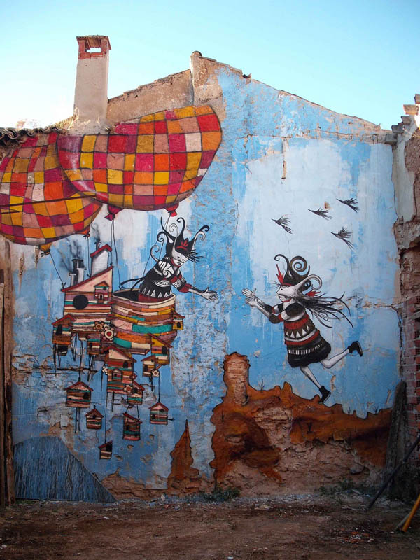 عکس هایی از نقاشی های دیواری حیرت انگیز در خیابان ، www.irannaz.com
