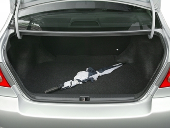 2007 Toyota Corolla LE Trunk Interior/Cargo Area
