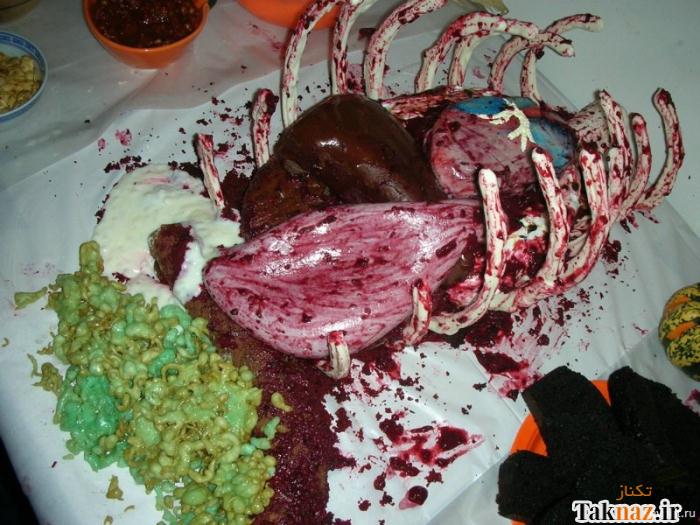 عکس هایی دیدنی از ترسناک ترین کیک تولد های جهان (4)  www.taknaz.ir