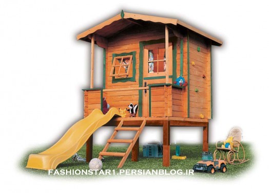 490858 GdaATZJy خانه های بازی چوبی برای کودکان
