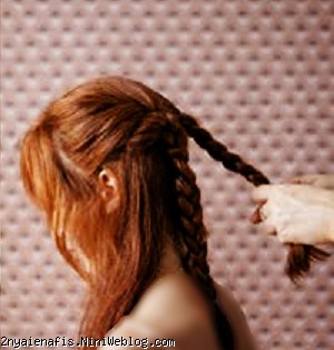 بستن مو به شکل قلب آموزش شینیون موی دخترانه