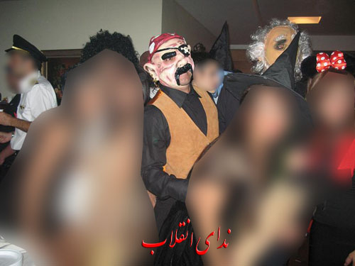 image103 عکس های جنجالی پارتی هالووین در تهران