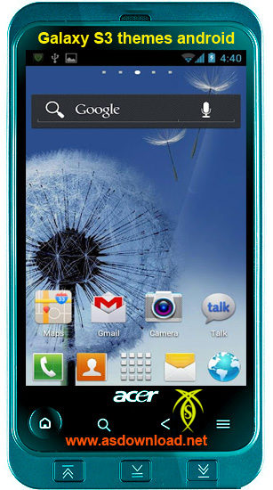 themes android 03 دانلود تم Galaxy S3 برای آندروید