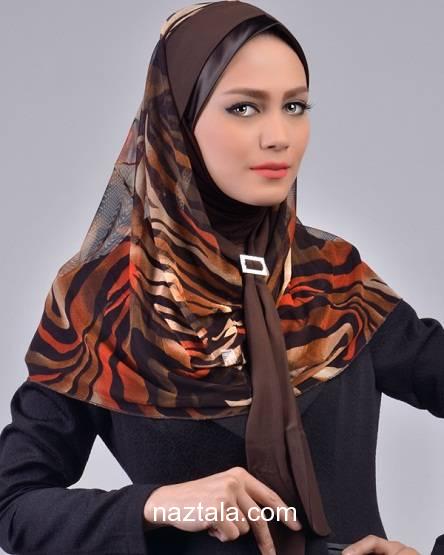 عکس انواع جدیدترین مدل مقنعه دانشجویی کراواتی اداری حجاب (8)
