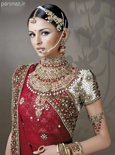 آرایش عروس های هندی