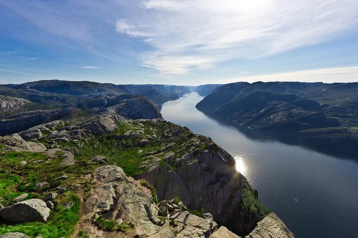 عکس هایی از مناظر دیدنی زیباترین آبدره جهان در نروژ