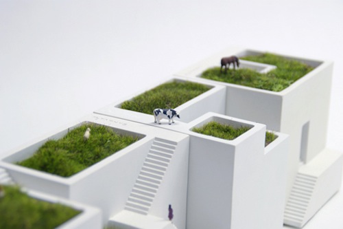 Miniature Japanese Planters