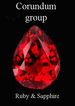  گروه کرندوم  یاقوت سرخ (Ruby) یاقوت کبود (Sapphire)