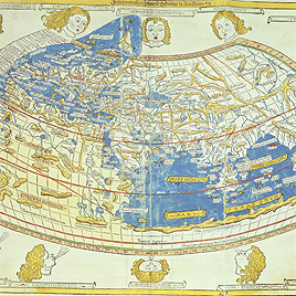 قرائن و اشارات (۲۸): نقشه‌هاي جهان باستان