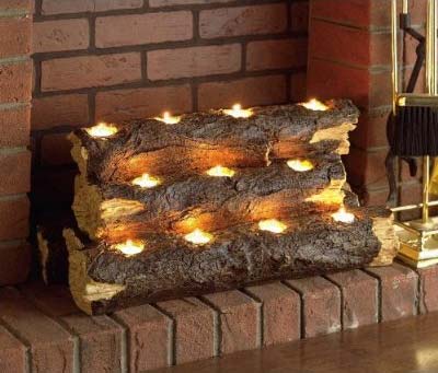log-fireplace-light