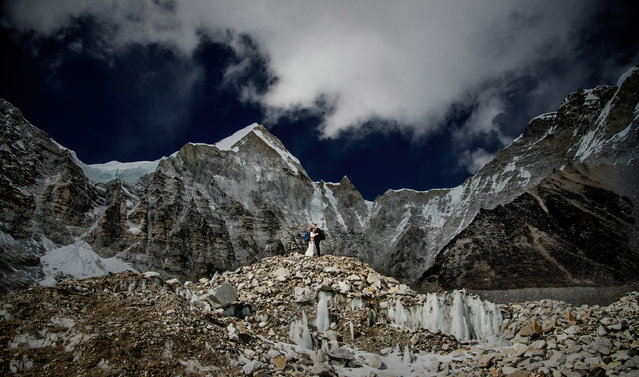 اخبارگوناگون,خبرهای گوناگون,تصاویرازدواج زوج امریکایی در قله اورست