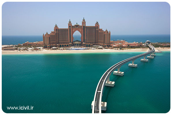 هتل و مجموعه تفریحی آتلانتیس در دبی 