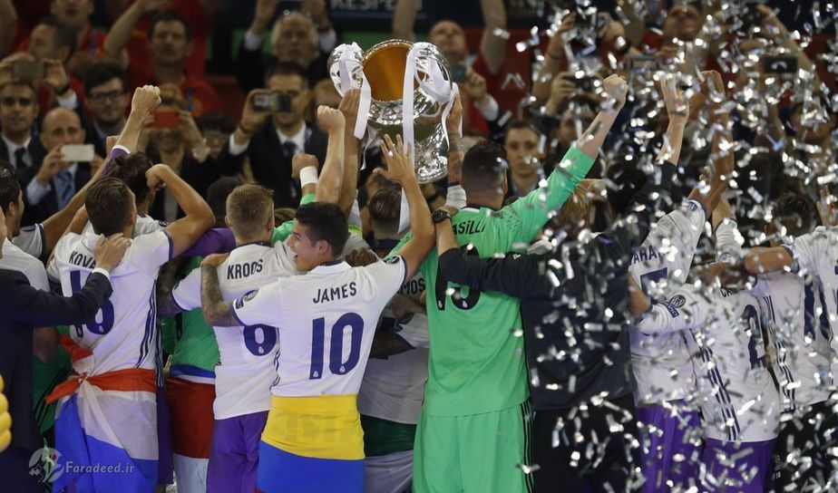 جشن قهرمانی رئال مادرید