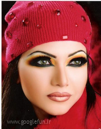 Makeup googlefun ir14 مدل میکاپ فشن و غلیظ صورت