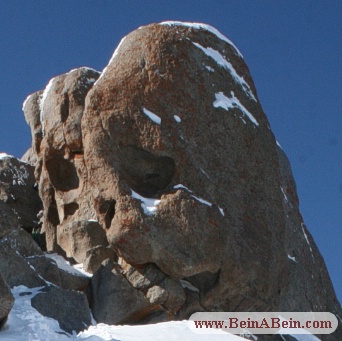 صعود زمستانه به قله الوند همدان - محمد گائینی
