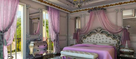 مدل اتاق خواب های سلطنتی و کلاسیک 