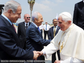 پاپ در فلسطین اشغالی