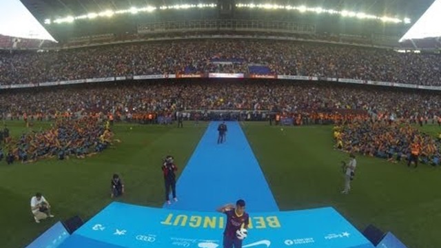 FC Barcelona - Así se llenó el Camp Nou para la presentación de Neymar