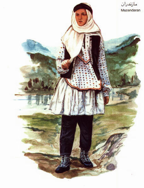 لباس محلي مازندراني