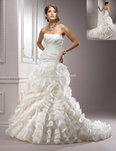 wonderful wedding dress