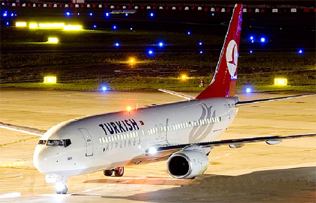 نخستین پرواز اصفهان ، استانبول انجام شد