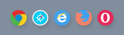 Free-Flat-Browser-Icons
