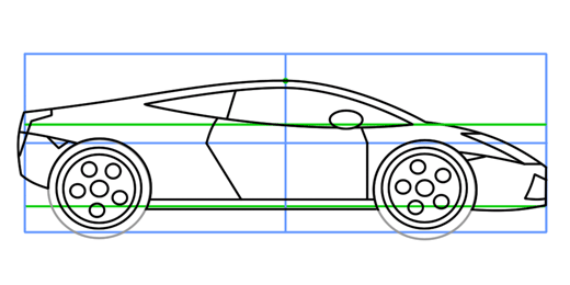 How to Draw Lamborghini Final Step