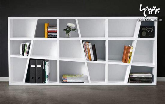 قفسه های کتاب منحصر بفرد و خلاقانه