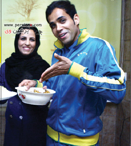 فوتبالیست های مشهور ایرانی به همراه همسرانشان