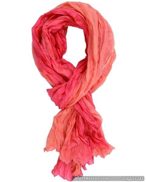 jackpot blizz scarf peach pink eco sustainable 480x600 مدل شال تابستانی زنانه۹۲
