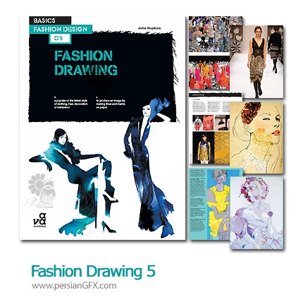 دانلود مجله طراحی مدل لباس - Fashion Drawing 05