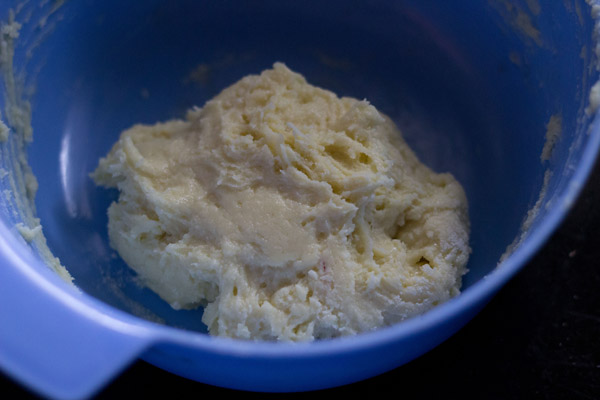 slightly knead dough for gulab jamun recipe