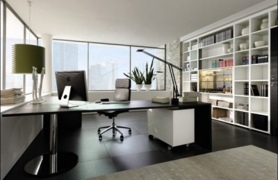 طراحی دفتر کار,طراحی دفتر کار در خانه,طراحی فضای اداری