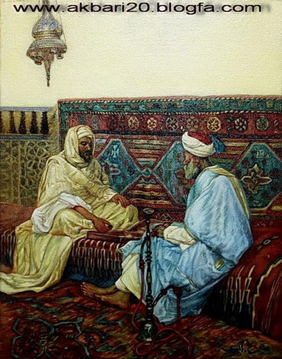 نقاشی سبک اوریانتالیست از حسین اکبری
