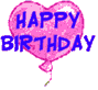 Birthday Balloons animation